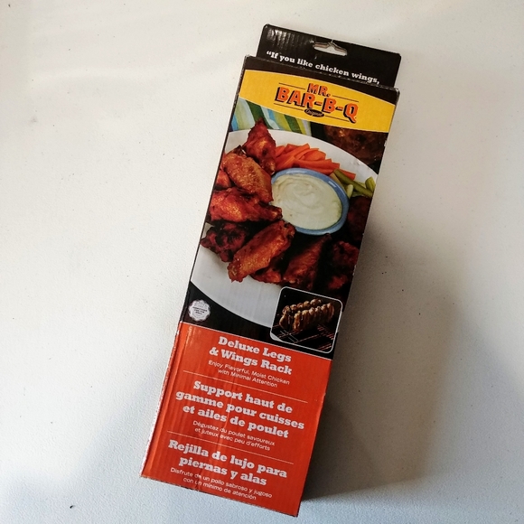 Mr. Bar-B-Q Deluxe Wing & Leg Rack - Picture 3 of 4